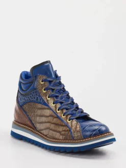 – High-Top Sneaker aus Leder*Konstantin Starke