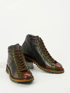 Herren Konstantin Starke – High-Top-Sneaker aus geprägtem Leder