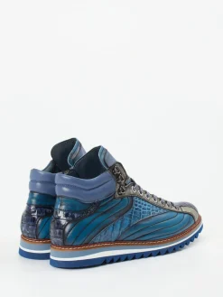 Herren Konstantin Starke – High-Top Sneaker aus geprägtem Leder