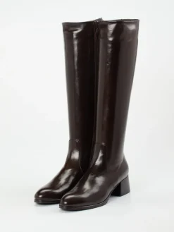 Damen Konstantin Starke – Kniehohe Stiefel aus Lammleder