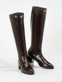 Damen Konstantin Starke – Kniehohe Stiefel aus Lammleder