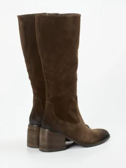 Damen Konstantin Starke – Kniestiefel aus Veloursleder