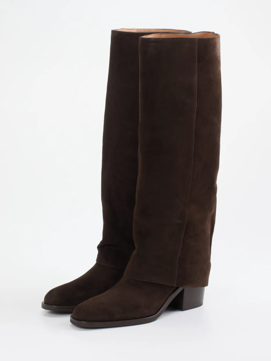 Damen Konstantin Starke – Kniestiefel aus Veloursleder