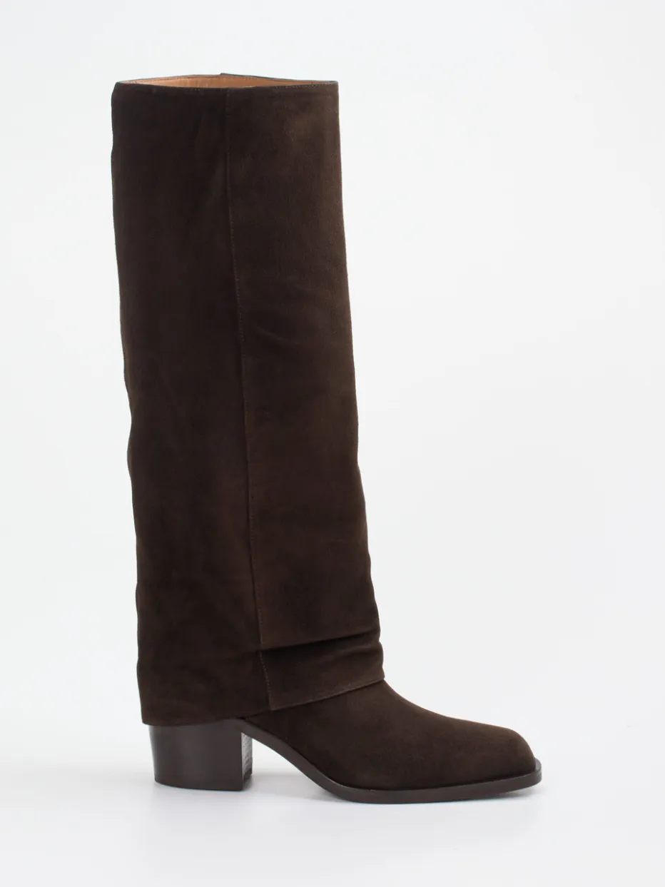 Damen Konstantin Starke – Kniestiefel aus Veloursleder