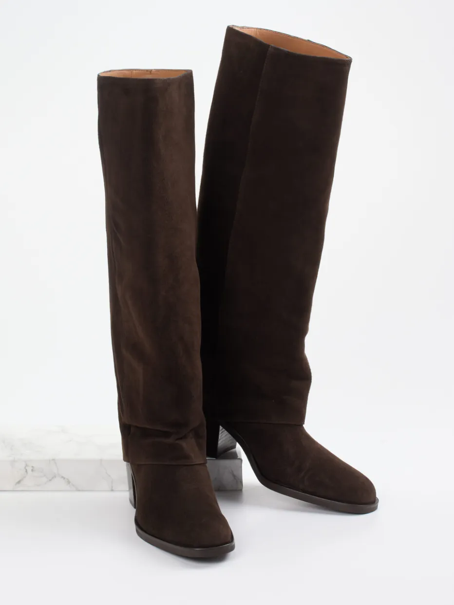 Damen Konstantin Starke – Kniestiefel aus Veloursleder