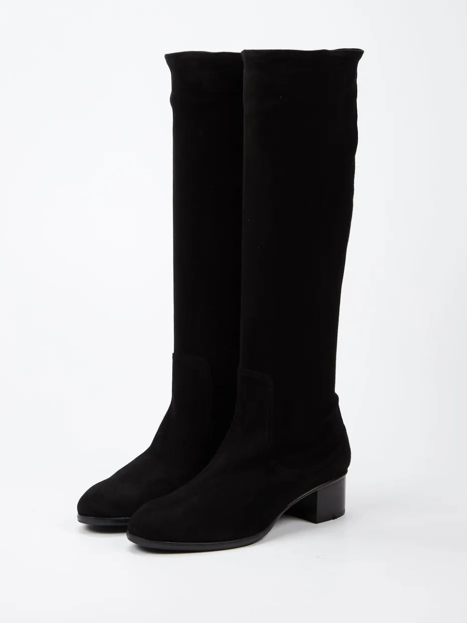 Damen Konstantin Starke – Kniestiefel aus Veloursleder