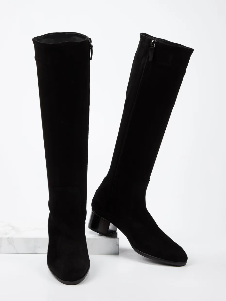 Damen Konstantin Starke – Kniestiefel aus Veloursleder