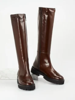 – Langschaftstiefel aus Lammleder*Konstantin Starke Online