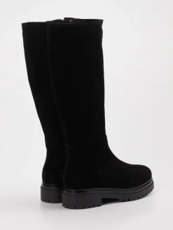 Damen Konstantin Starke – Langschaftstiefel aus Veloursleder