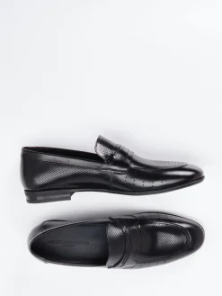 – Loafer aus geprägtem Leder*Konstantin Starke