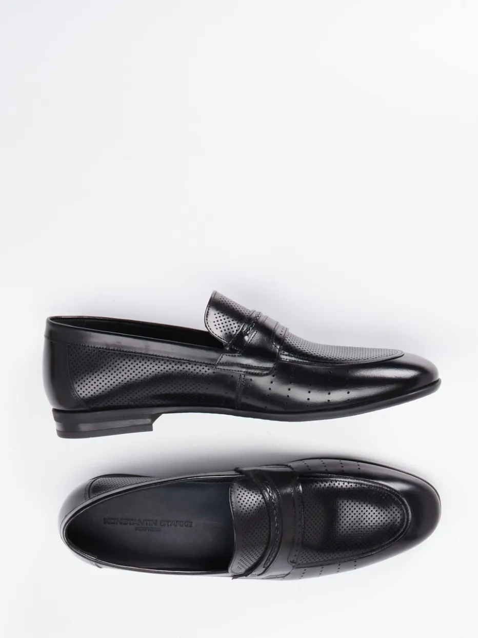 – Loafer aus geprägtem Leder*Konstantin Starke