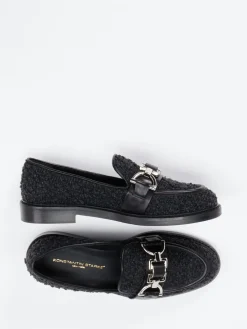 Damen Konstantin Starke – Loafer aus Bouclé-Textil