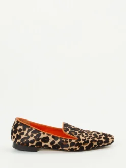 – Loafer aus Ponyfell mit Leopardenprint*Konstantin Starke Clearance