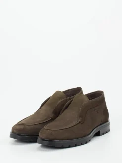 – Loafer aus Veloursleder Oliv*Konstantin Starke Best