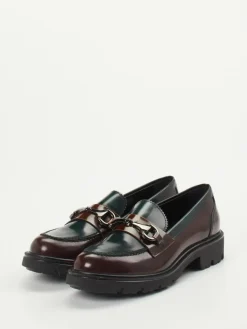 Damen Konstantin Starke – Loafer aus Hochglanzleder Bicolor