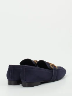 Damen Konstantin Starke – Loafer aus Veloursleder Dunkel