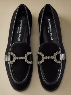 – Loafer aus Veloursleder*Konstantin Starke Sale