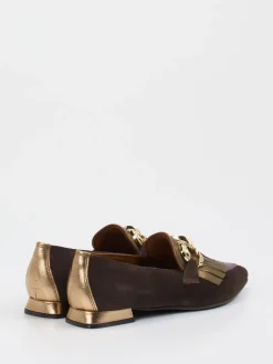 – Loafer aus Velours- und Metallic-Leder*Konstantin Starke