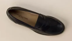 Damen Konstantin Starke – Loafer aus Kalbleder in Dunkel