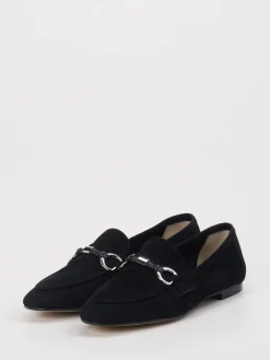 Damen Konstantin Starke – Loafer aus Veloursleder Schwarz