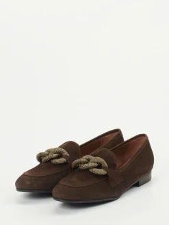 – Loafer aus Veloursleder Dunkel*Konstantin Starke Discount