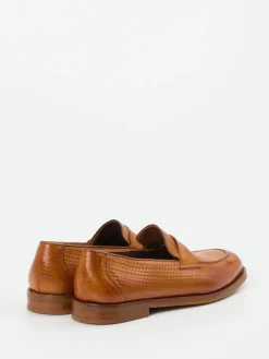 – Loafer aus geprägtem Leder cognac*Konstantin Starke Online