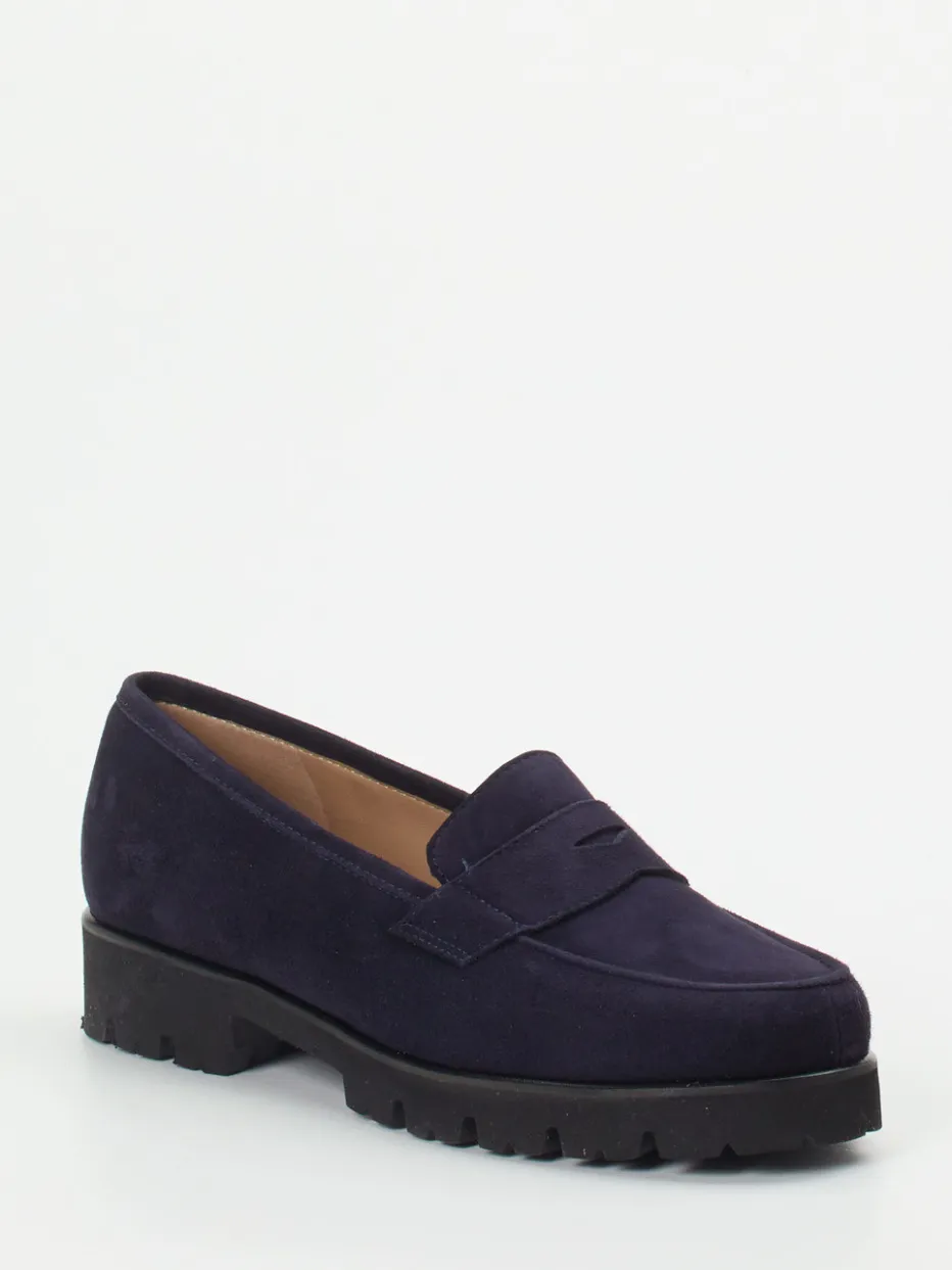 – Loafer aus Veloursleder Dunkel*Konstantin Starke Outlet