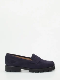 – Loafer aus Veloursleder Dunkel*Konstantin Starke Outlet