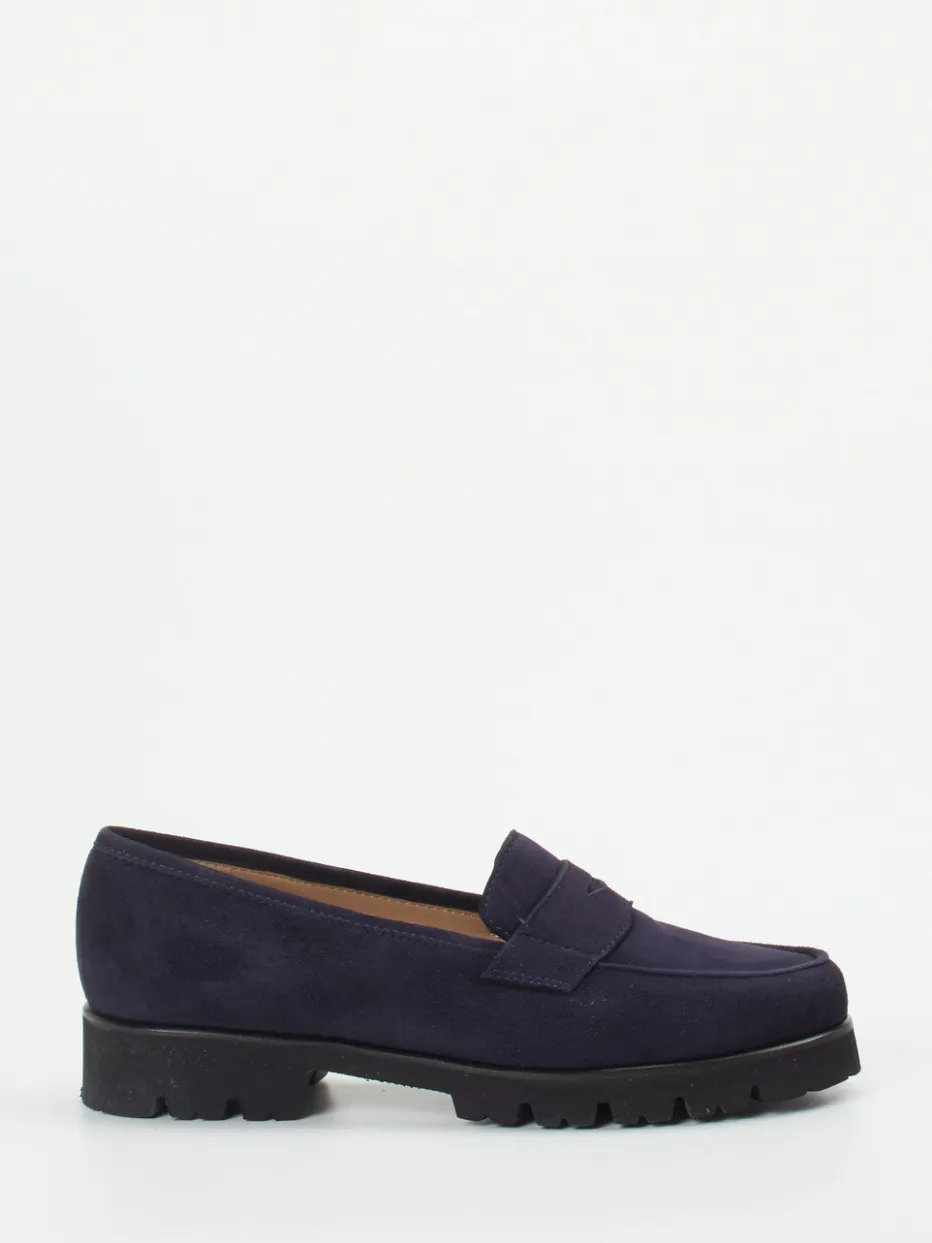 – Loafer aus Veloursleder Dunkel*Konstantin Starke Outlet
