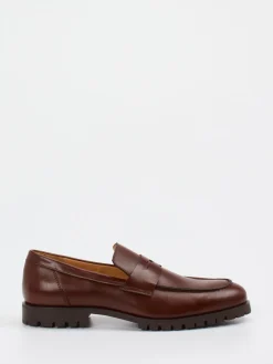 Herren Konstantin Starke – Loafer aus Kalbleder Dunkel