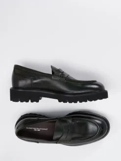 – Loafer aus Büffelleder Dunkel*Konstantin Starke Online