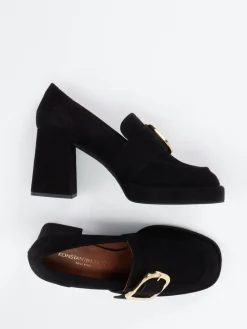 Damen Konstantin Starke – Loafer-Pumps aus Veloursleder