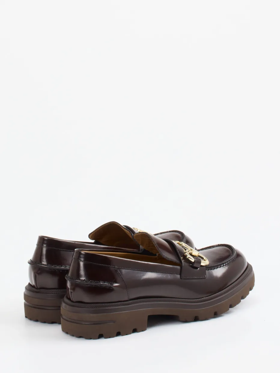 – Loafer aus Lack-Kalbleder Dunkel*Konstantin Starke Hot