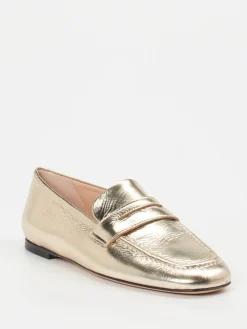 Damen Konstantin Starke – Loafer aus Metallicleder