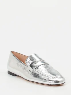 – Loafer aus Metallicleder*Konstantin Starke