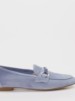 Damen Konstantin Starke – Loafer aus Veloursleder Hell