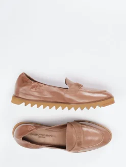 – Loafer aus Lammleder mittelbraun*Konstantin Starke