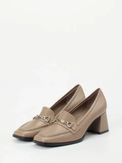 Damen Konstantin Starke – Loafer-Pumps aus Lammleder taupe