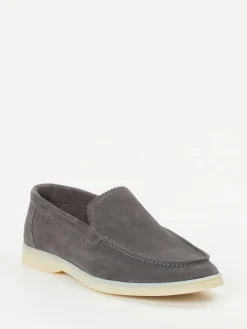 – Loafer aus Veloursleder Anthrazit*Konstantin Starke Online