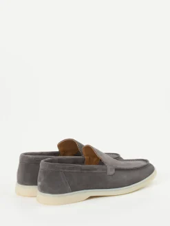 – Loafer aus Veloursleder Anthrazit*Konstantin Starke Online