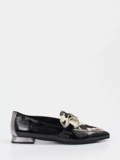 – Loafer aus Lackleder mit Animalprint*Konstantin Starke Online