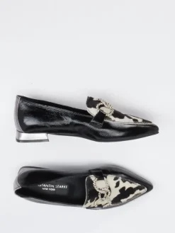 – Loafer aus Lackleder mit Animalprint*Konstantin Starke Online
