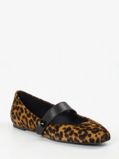 – Mary Janes aus Kalbleder mit Leoprint*Konstantin Starke Best