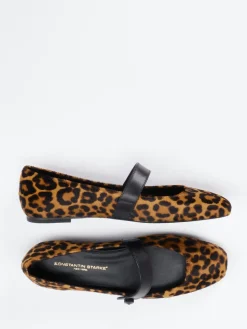 – Mary Janes aus Kalbleder mit Leoprint*Konstantin Starke Best