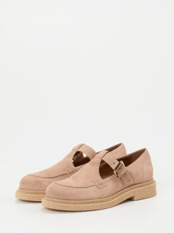 – Mary Janes aus Veloursleder rosé*Konstantin Starke