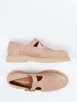 – Mary Janes aus Veloursleder rosé*Konstantin Starke