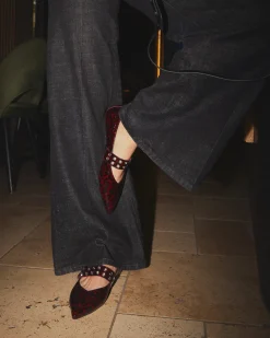 Damen Konstantin Starke – Mary-Jane-Ballerinas aus Lackleder