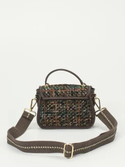 – Mini-Bag aus Textil Dunkel*Konstantin Starke