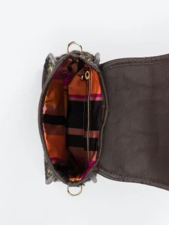 – Mini-Bag aus Textil Dunkel*Konstantin Starke