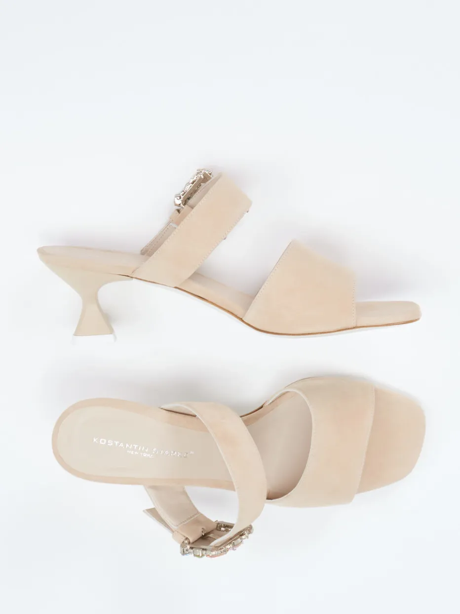 – Mules aus Veloursleder*Konstantin Starke New